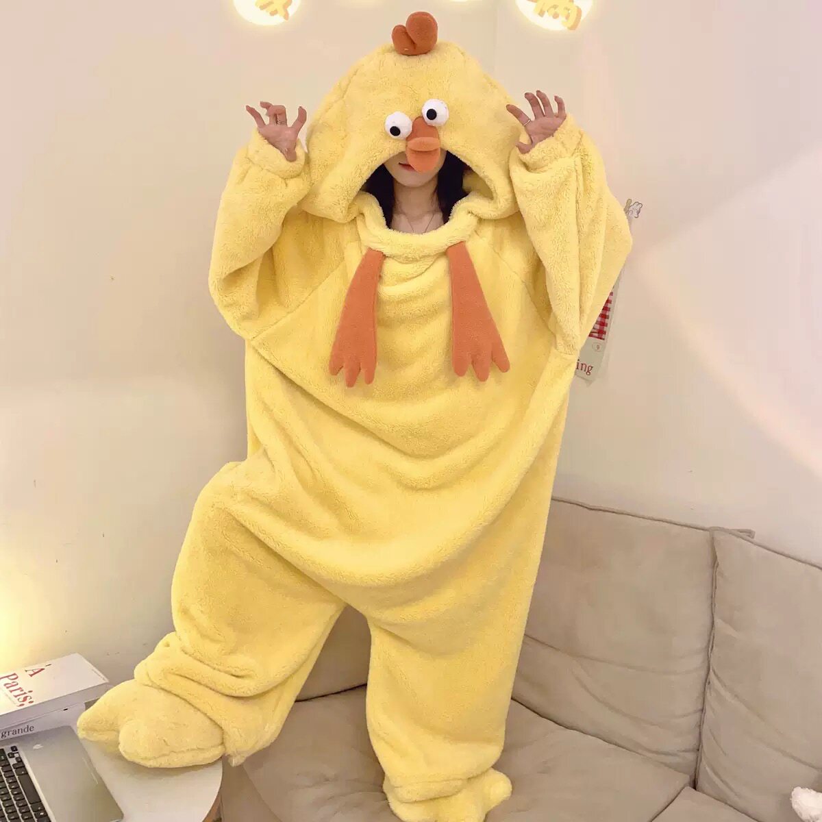 Cartoon Animal Onesie Pajamas