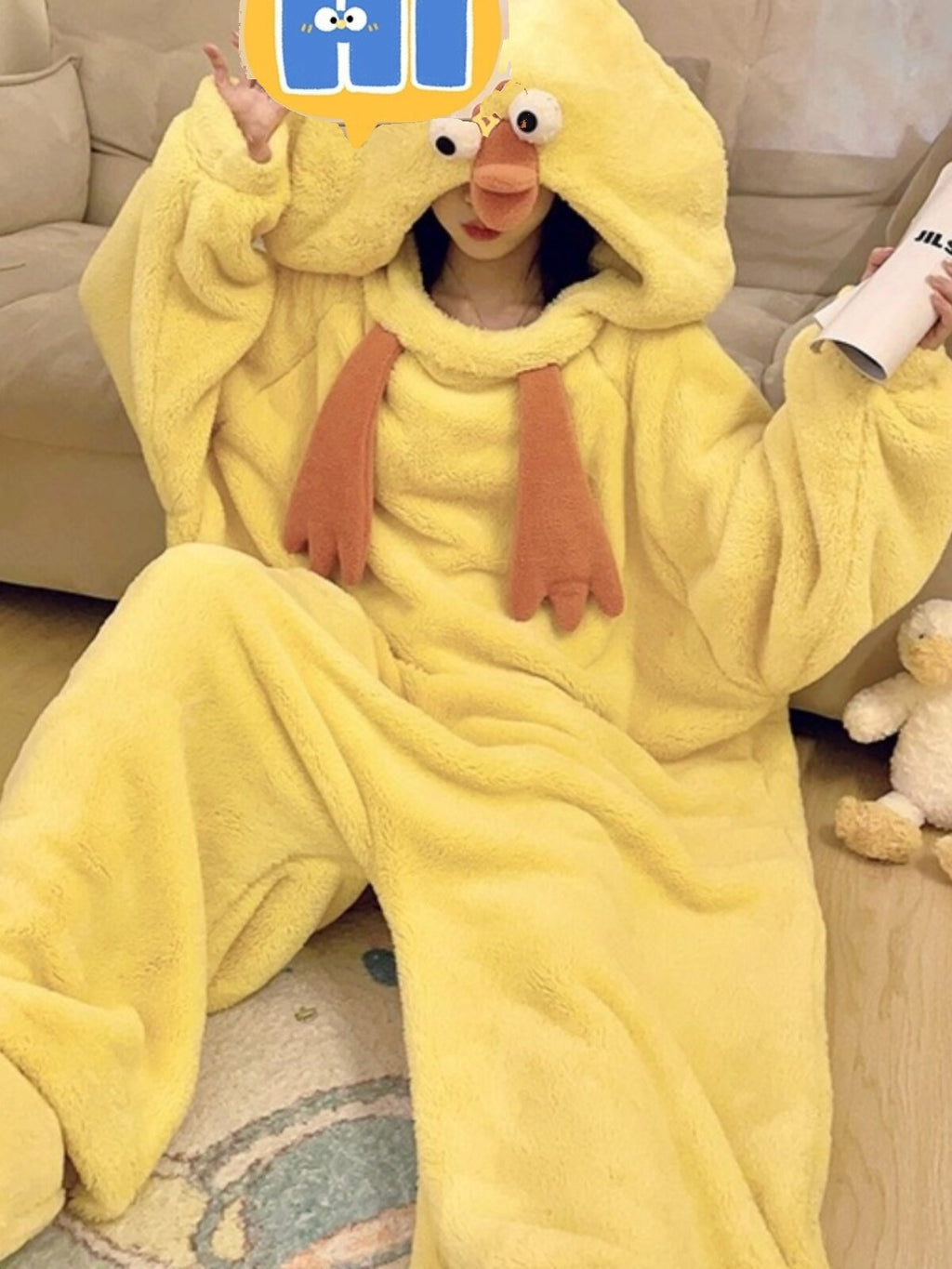 Cartoon Animal Onesie Pajamas