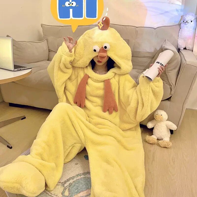 Cartoon Animal Onesie Pajamas